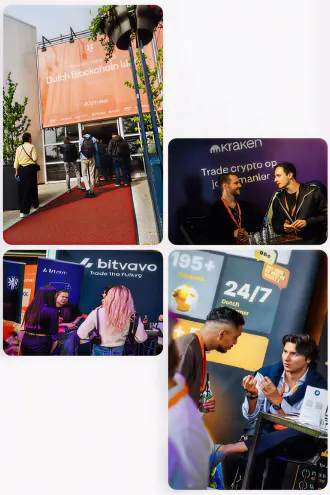 Toonaangevend crypto en blockchain event, largest blockchain event in the Netherlands