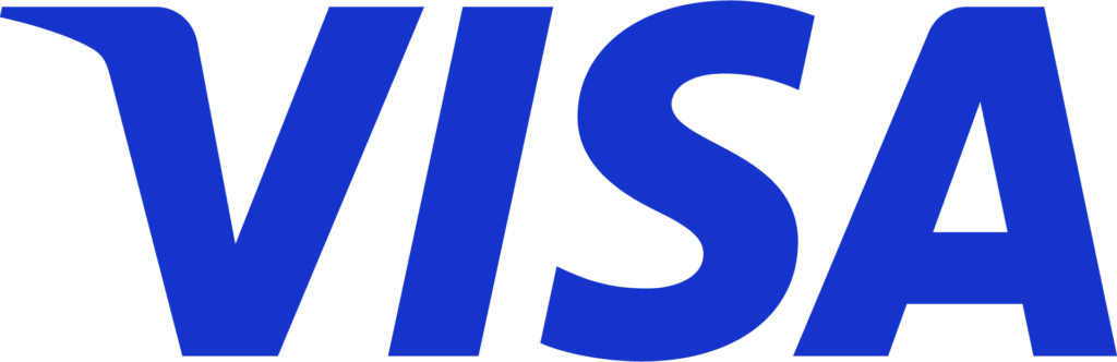 Logo of Visa, Platinum Partner of Dutch Blockchain Week 2026, exploring the future of crypto payments in Amsterdam.